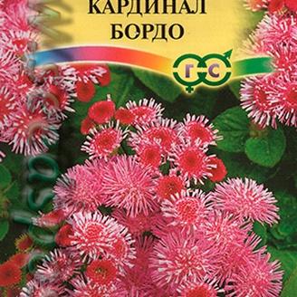 Агератум Кардинал Бордо, 0,1 г