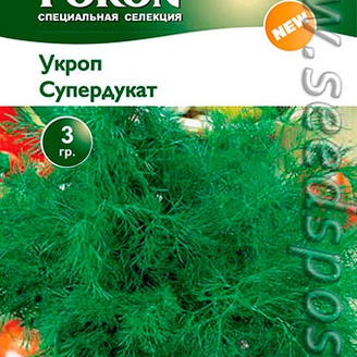 Укроп Супердукат ОЕ, кустов, 3 г