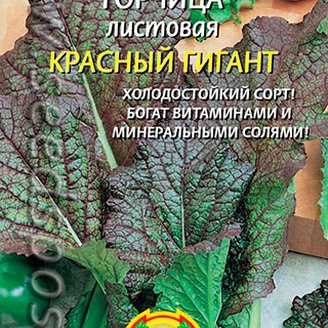 Горчица листовая Красный гигант, 0,5 г